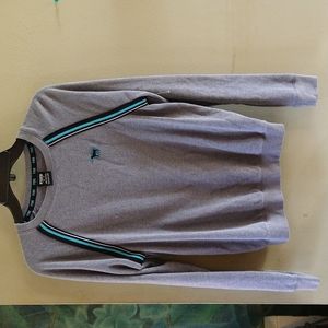 $$❤️❤️☘️Preowned long sleeve pink light white sweatshirt.